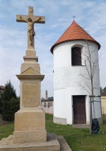 025  Libišany - kříž a kaple