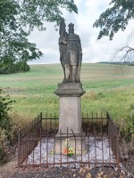 41  Libáň - socha sv. Václava