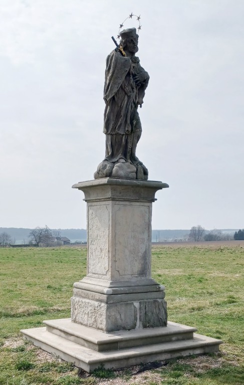 062  Osičky - socha sv. Jana Nepomuckého