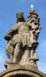 087  Dobrá Voda u Hořic - socha sv. Václava