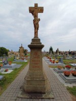15  Tuněchody - obnovený kříž na hřbitově