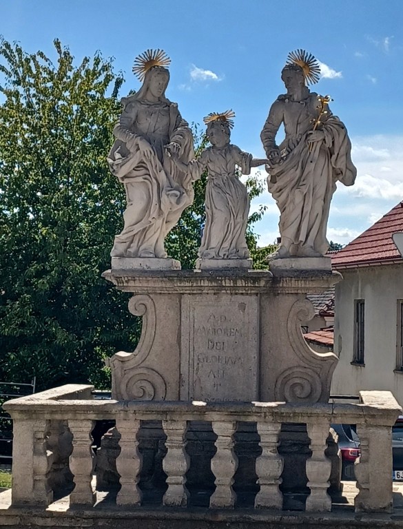17  Telč - sousoší sv. Rodiny