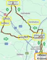 24  Trasa poutě: 47 km