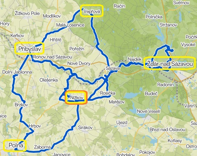 41  Spojené trasy: 110 km