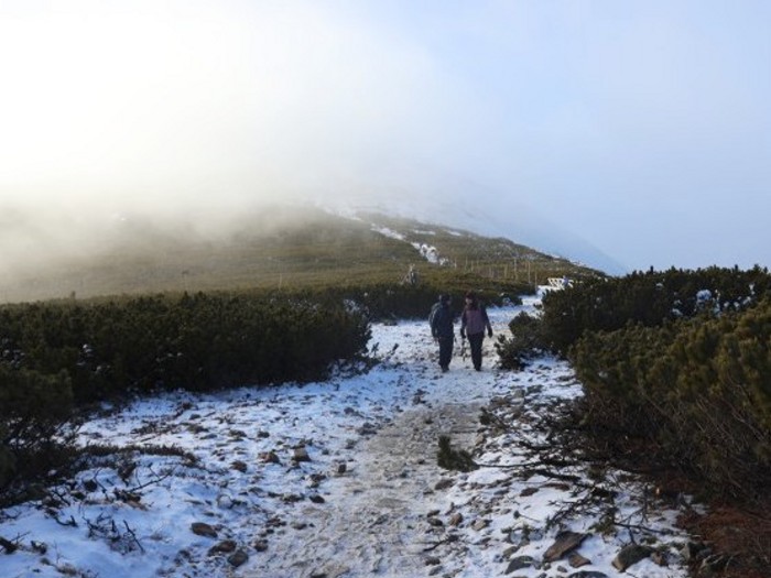 28  Cestou pod vrcholem