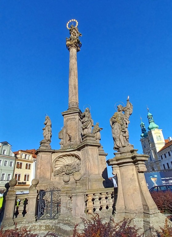 54  Velké náměstí - Mariánský morový sloup