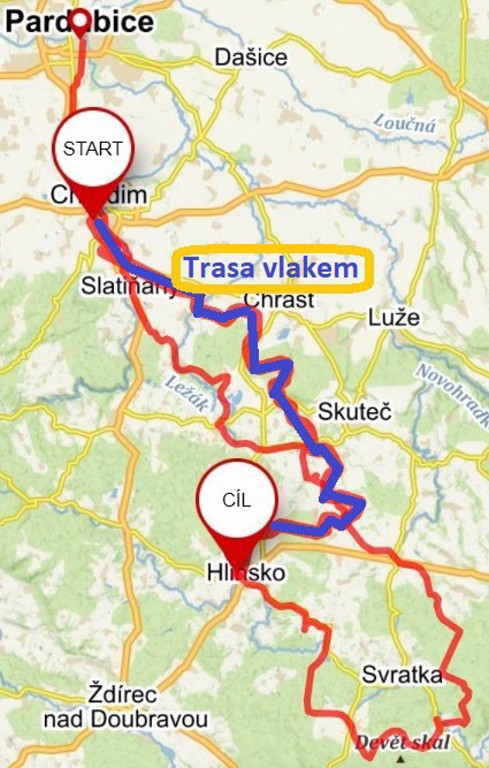 78  Trasa dne - 104 km