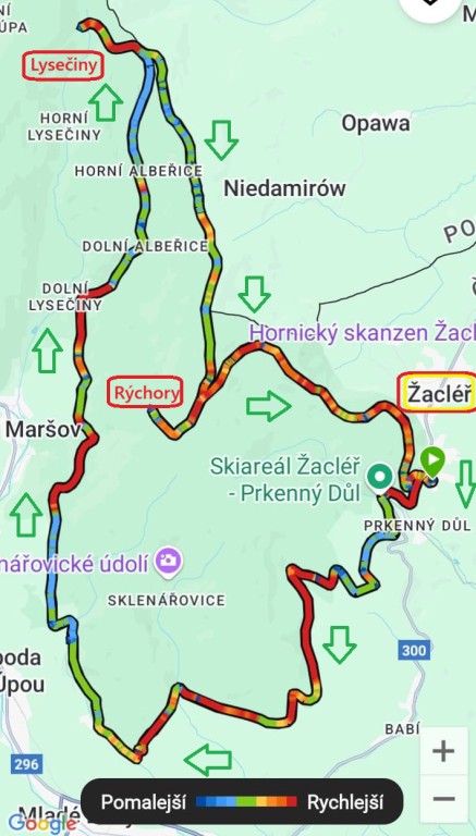 90  Trasa dne - 40 km