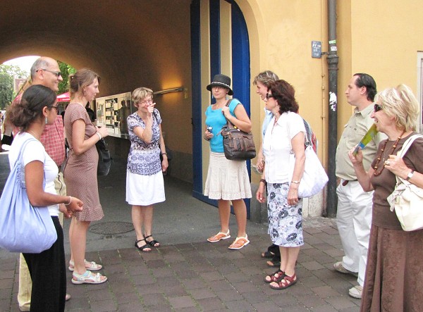 50  Před sídlištěm Fuggerei